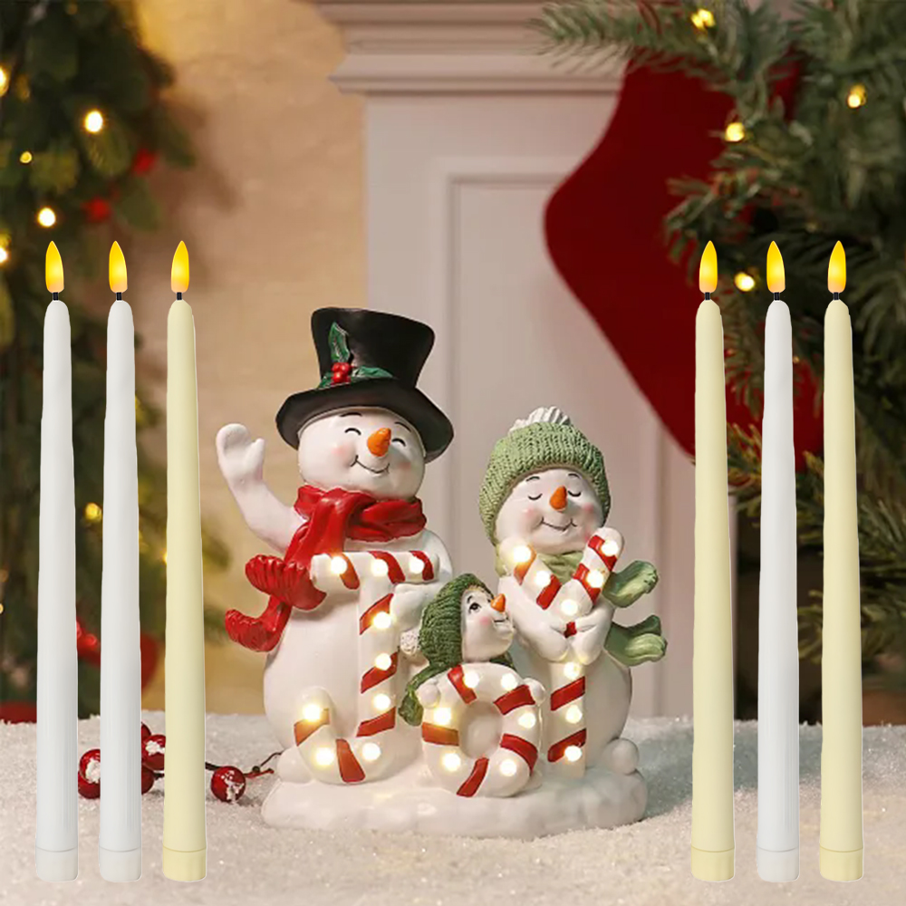 6pcs LED Flameless Taper Candl - Lighting Decoration Ideas ulasan dan harga