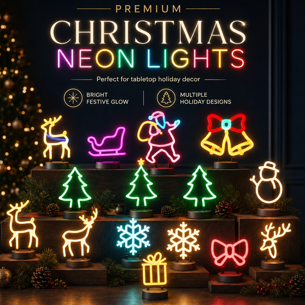 Christmas Decoration LED Neon  - Lighting Christmas Decor ulasan dan harga