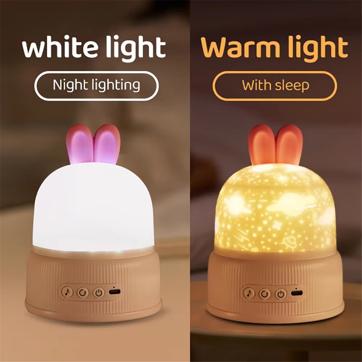 HOT! Cute Projector Night Ligh - Decor Lighting Lamps ulasan dan harga