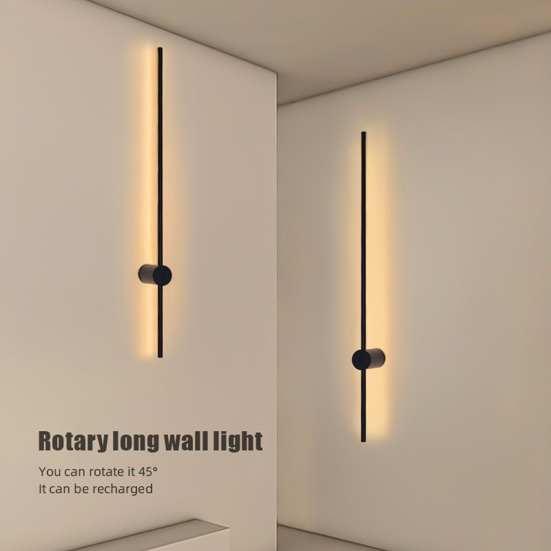 Modern Rechargeable LED Wall S - Up Lighting Decor ulasan dan harga